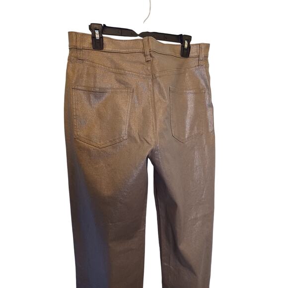 Banana Republic High Rise Straight Shiny Denim NWT - Picture 5 of 5